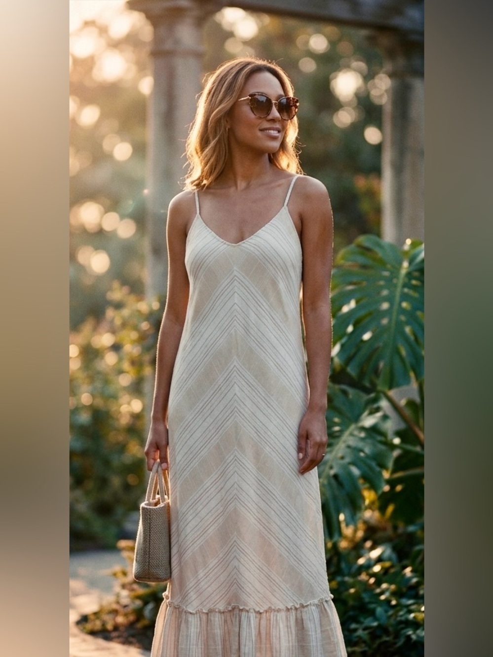 KNOX ROSE BOHEMIAN MAXI DRESS